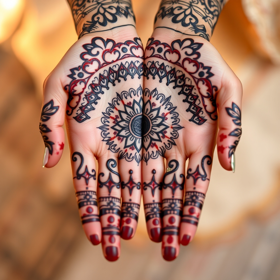Modern Mehndi